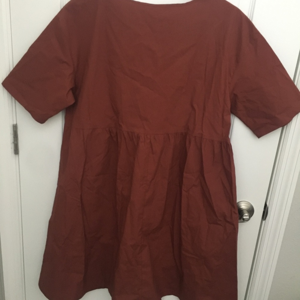 EARTHY TONED ZARA DRESS